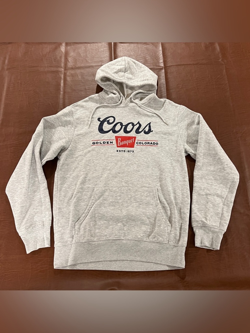 Coors Banquet Beer Hoodie Sweatshirt - Size Medium